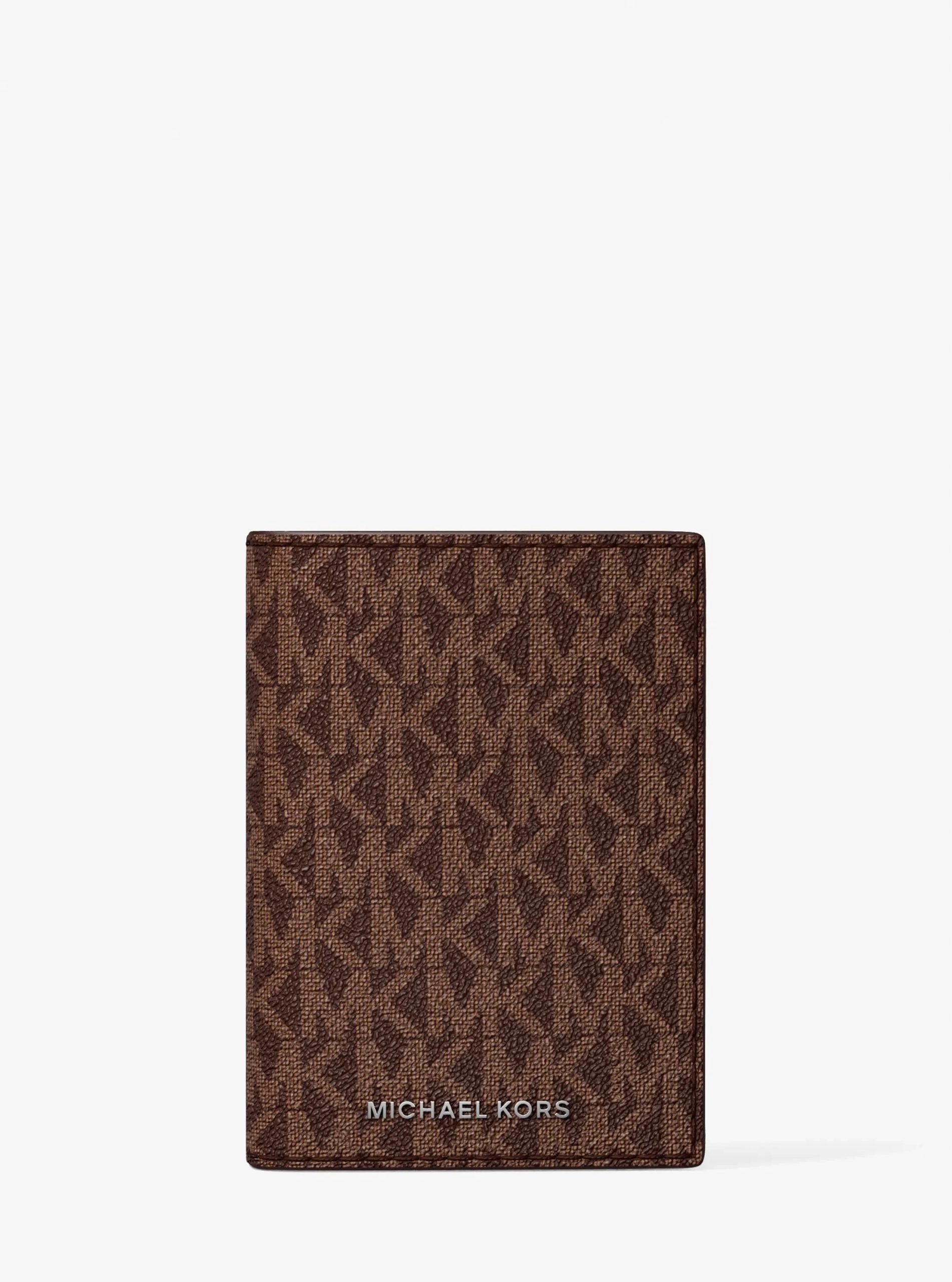 Michael Kors Hudson Signature Logo Folio Card Case