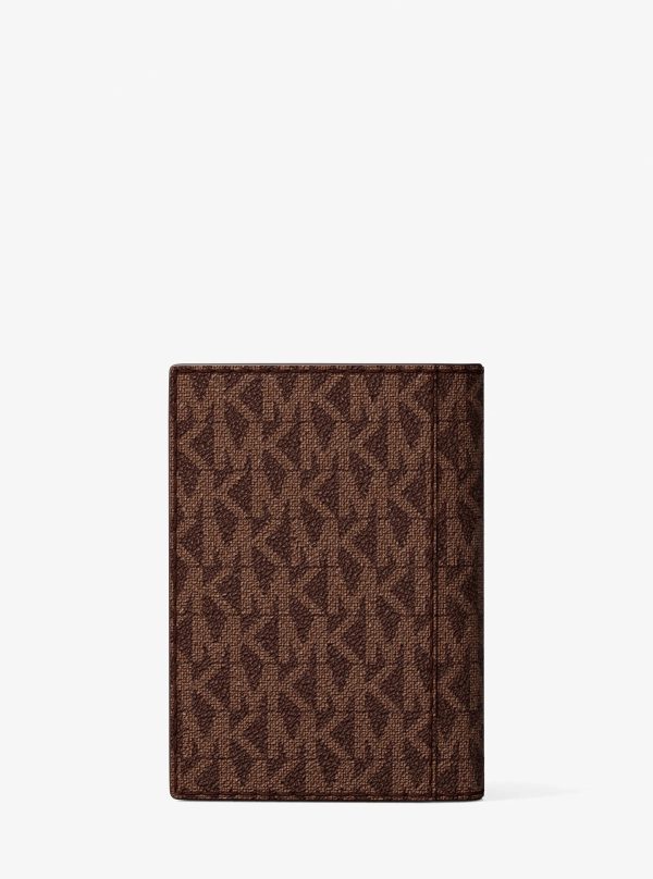 Michael Kors Hudson Signature Logo Folio Card Case