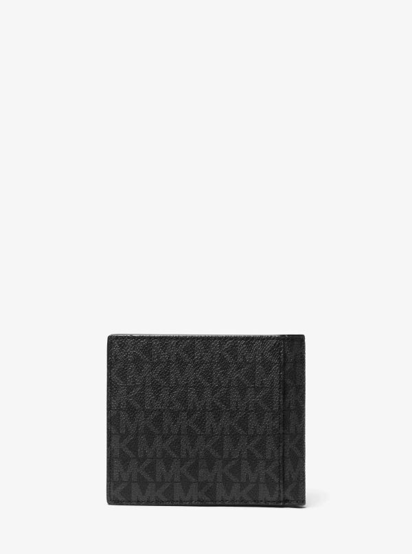 Michael Kors Hudson Signature Logo Billfold Wallet