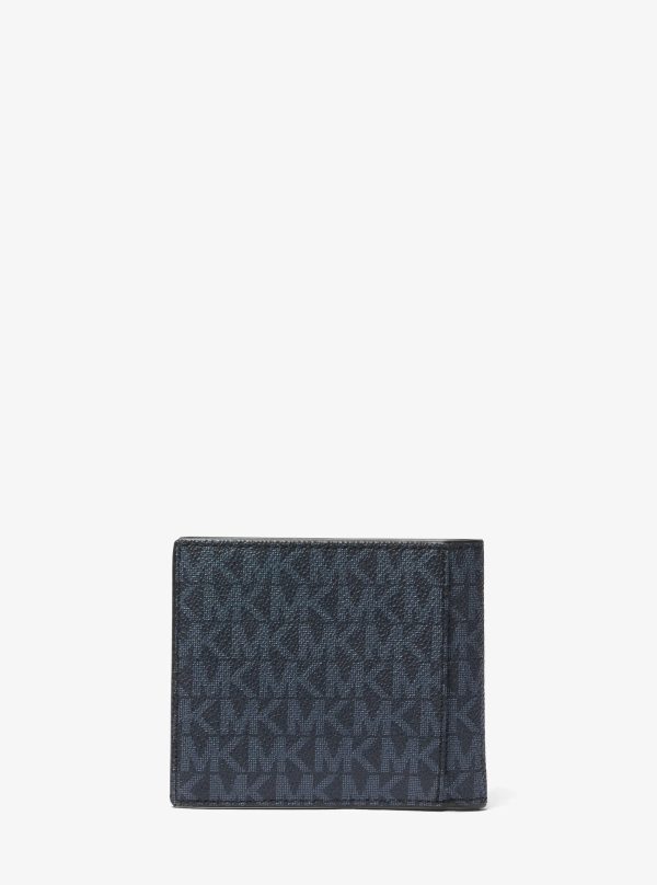 Michael Kors Hudson Signature Logo Billfold Wallet