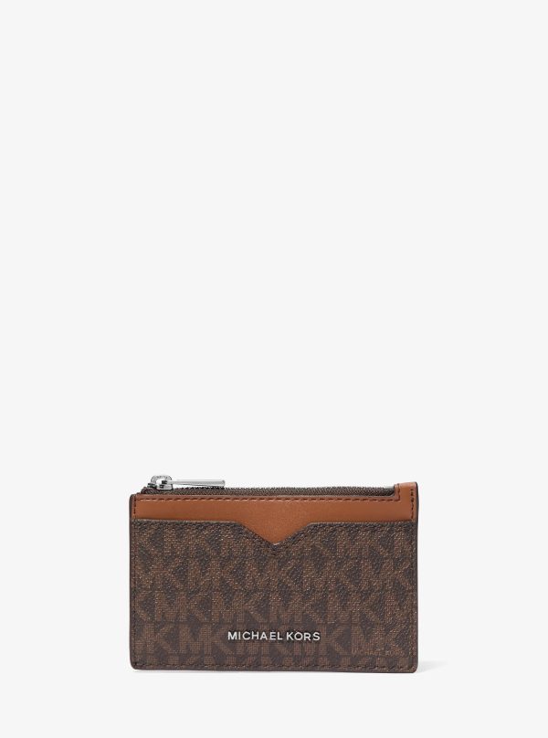 Michael Kors Hudson Signature Logo Card Case