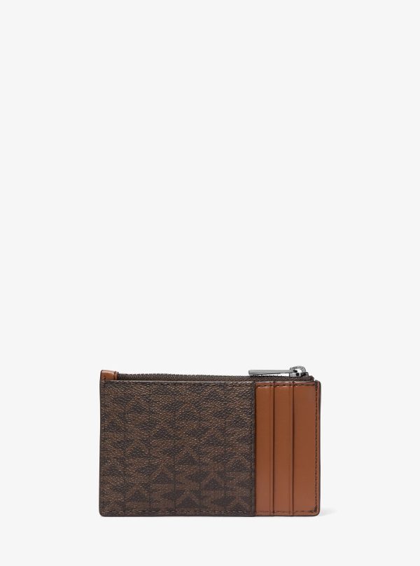 Michael Kors Hudson Signature Logo Card Case