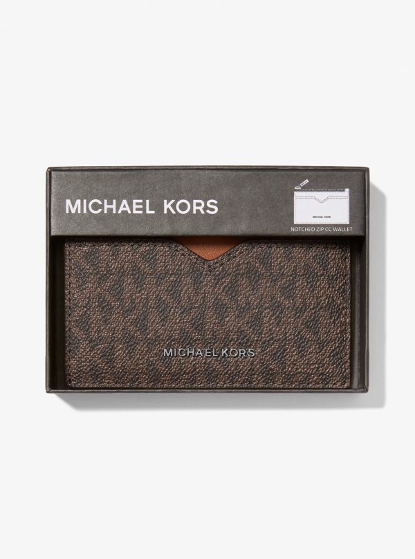 Michael Kors Hudson Signature Logo Card Case