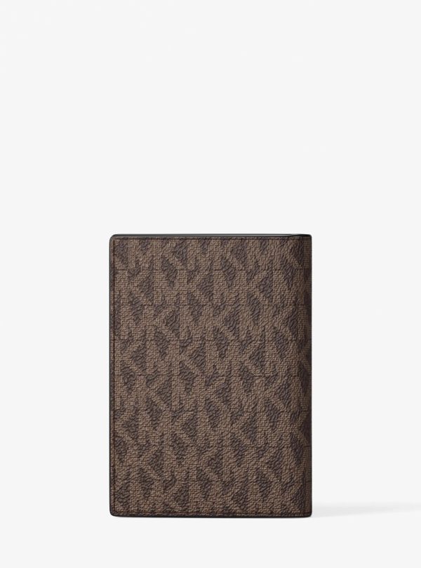 Michael Kors Hudson Signature Logo Bi-Fold Card Case