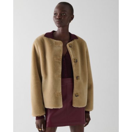 Kate Spade Bonded Shearling Jacket - Preorder