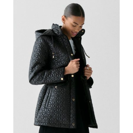 Kate Spade Quilted Spade Flower Coat - Preorder