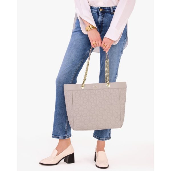 Kate Spade Spade Flower Quilted Fabric XL Tote - Preorder