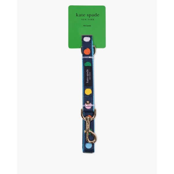 Kate Spade Watercolor Dot Pet Leash S/M - Preorder