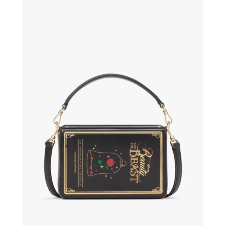 Kate Spade Disney X Kate Spade New York Beauty And The Beast 3d Book Crossbody - Preorder