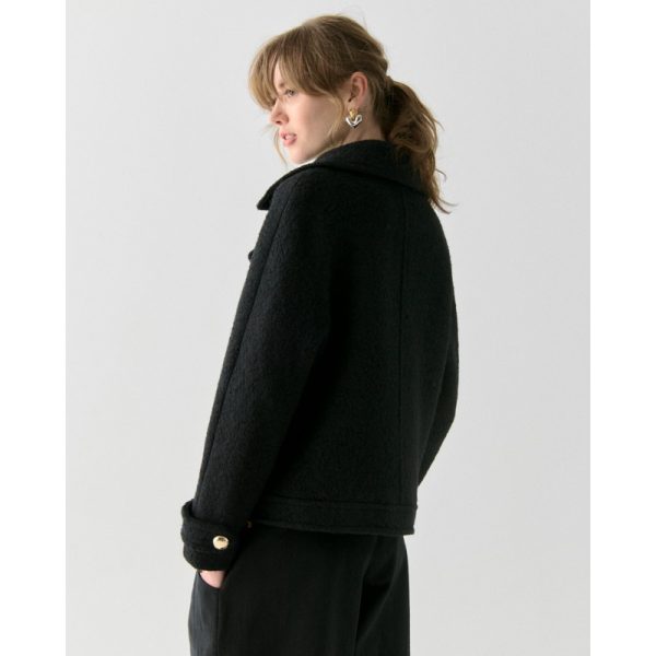 Kate Spade Wool Cropped Peacoat - Preorder