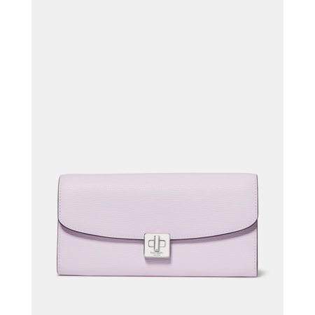 Kate Spade Phoebe Refined Grain Leather Turnlock Wallet On A Chain - Preorder