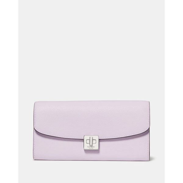 Kate Spade Phoebe Refined Grain Leather Turnlock Wallet On A Chain - Preorder