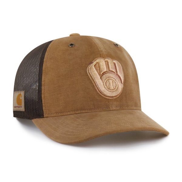 Carhartt Milwaukee Brewers '47 Dyed Trucker Relaxed Fit