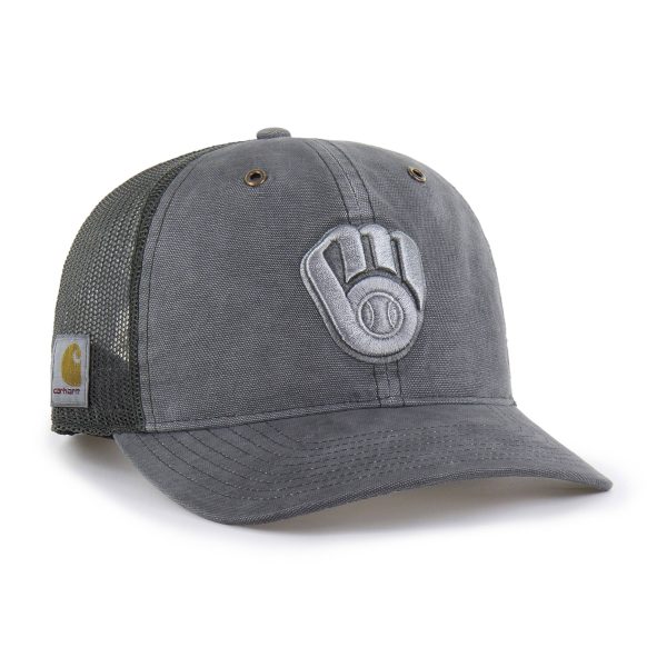 Carhartt Milwaukee Brewers '47 Dyed Trucker Relaxed Fit
