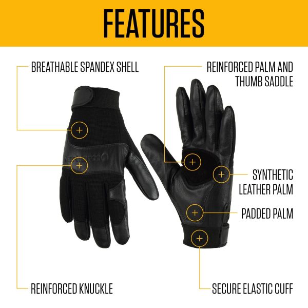 Carhartt High Dexterity Reinforced Secure Cuff Glove