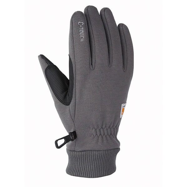 Carhartt Wind Fighter® Thermal-Lined Fleece Touch-Sensitive Knit Cuff Glove