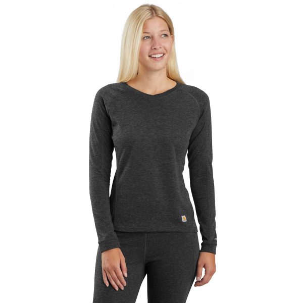 Carhartt Women's Base Layer Thermal Shirt - Carhartt Force® - Midweight - Poly-Wool
