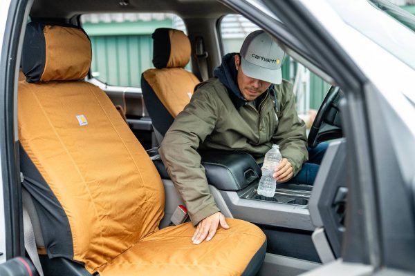 Carhartt Universal Fitted Nylon Duck Bucket Seat Cover