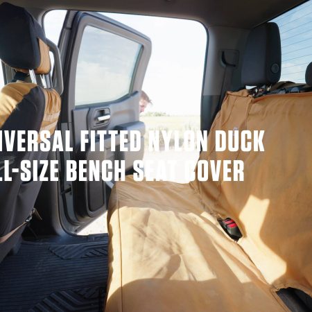 Carhartt Universal Fitted Nylon Duck Full-Size Bench Seat Cover