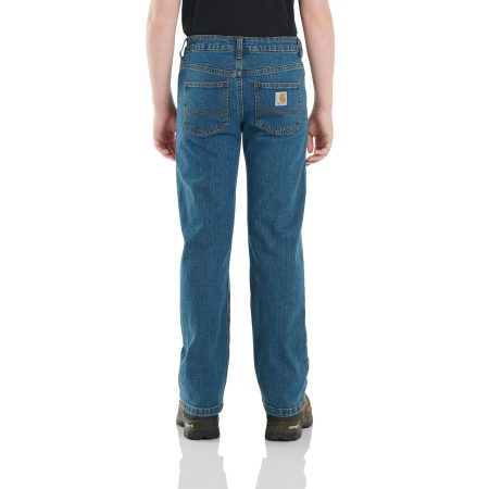 Carhartt Boys' Denim 5-Pocket Jean (Child/Youth)