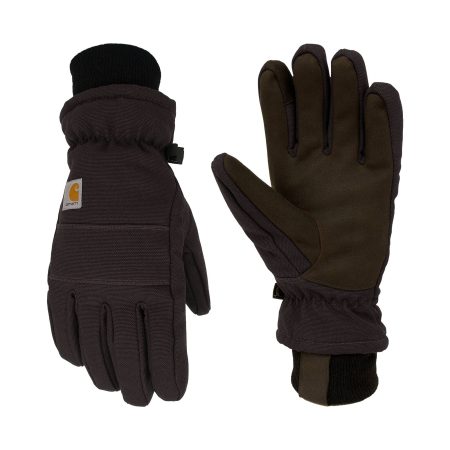 Carhartt Insulated Duck/Synthetic Leather Knit Cuff Glove