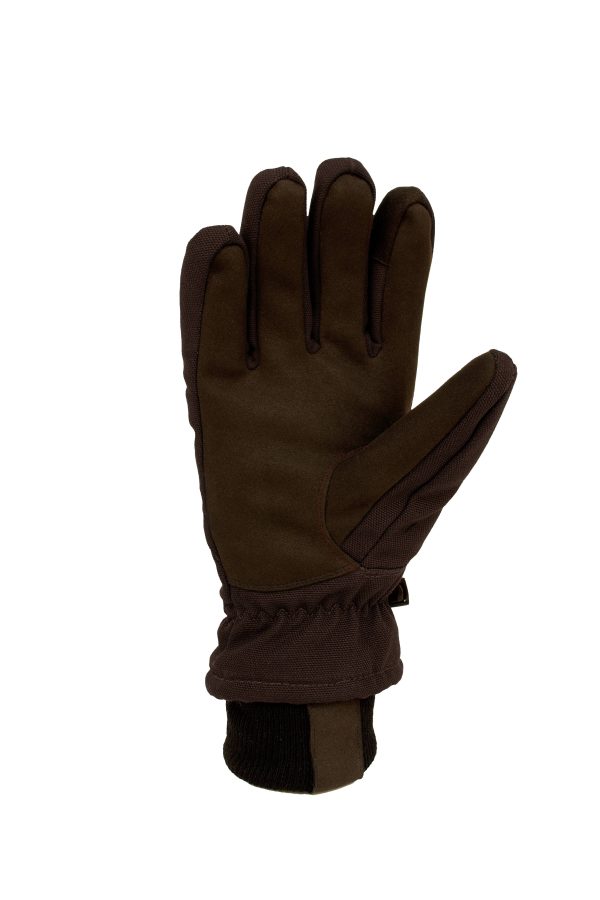Carhartt Women's Insulated Duck/Synthetic Leather Knit Cuff Glove