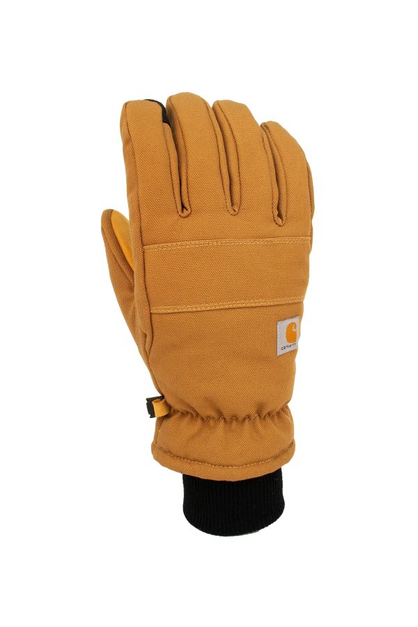 Carhartt Women's Insulated Duck/Synthetic Leather Knit Cuff Glove
