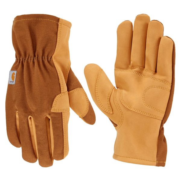 Carhartt Duck/Synthetic Leather Open Cuff Glove