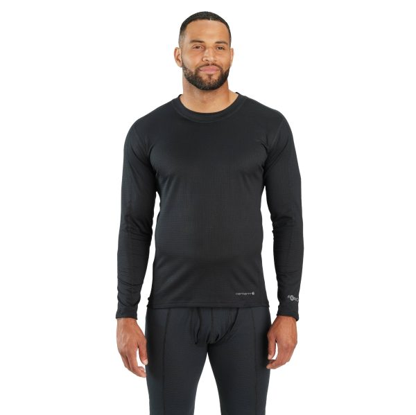 Carhartt Men's Base Layer Thermal Shirt - Carhartt Force® - Lightweight - Stretch Grid