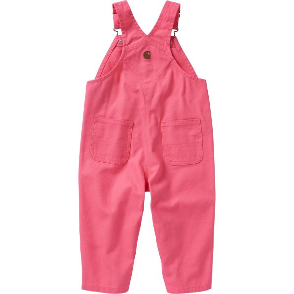 Carhartt Girls' Loose Fit Canvas Bib Overall