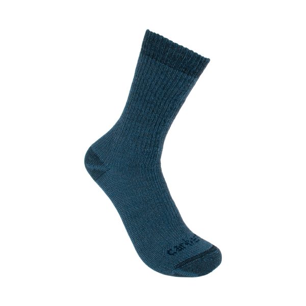 Carhartt Women's Heavyweight Synthetic-Wool Blend Crew Sock 4-Pack