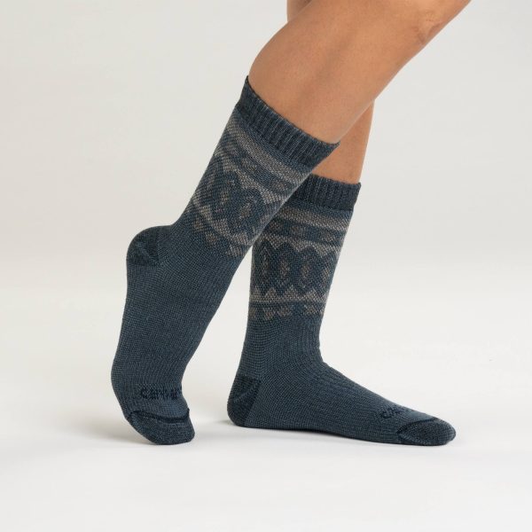 Carhartt Women's Heavyweight Synthetic-Wool Blend Crew Sock 4-Pack