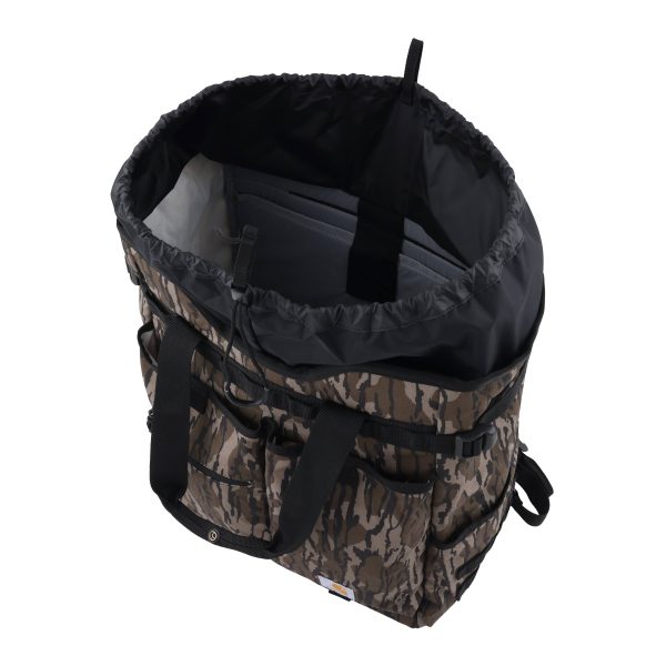 Carhartt 28L Nylon Cinch-Top Convertible Tote Backpack