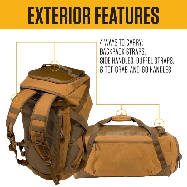 Carhartt 75L Nylon Heavy-Haul Duffel