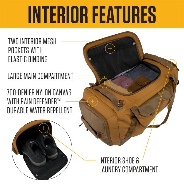 Carhartt 75L Nylon Heavy-Haul Duffel