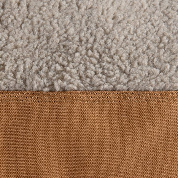 Carhartt Medium Firm Duck Sherpa Top Dog Bed