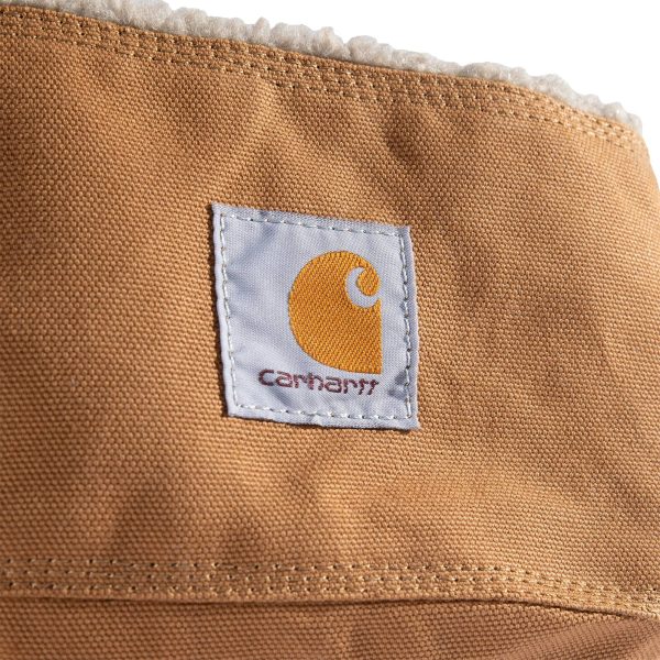 Carhartt Medium Firm Duck Sherpa Top Dog Bed