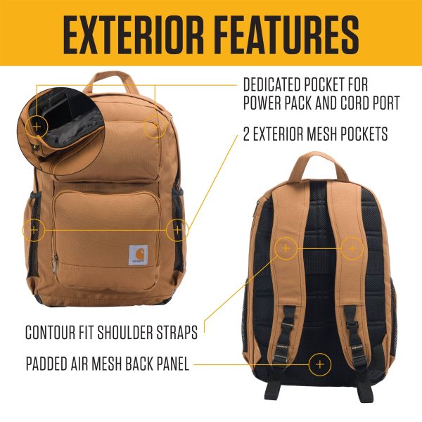 Carhartt 28L Dual-Compartment Backpack