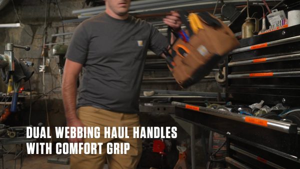 Carhartt 14-Inch 25 Pocket Heavyweight Tool Bag