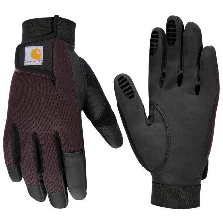 Carhartt Women's Synthetic Leather High Dexterity Touch Sensitive Secure Cuff Glove