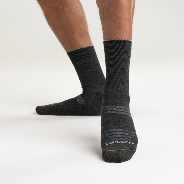 Carhartt Twin Knit Midweight Crew Sock
