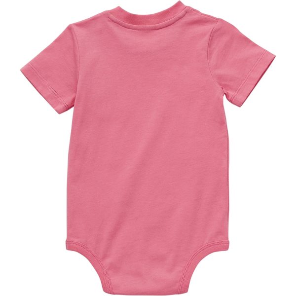 Carhartt Kids' Short Sleeve Pocket Bodysuit (Baby)