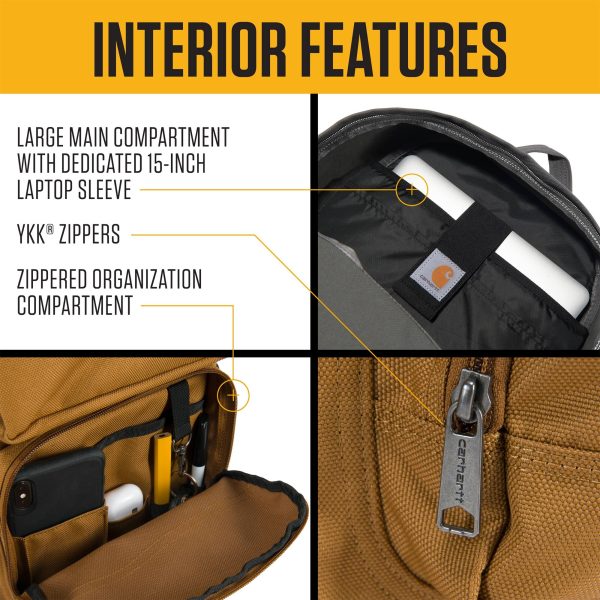 Carhartt 27L Single-Compartment Backpack