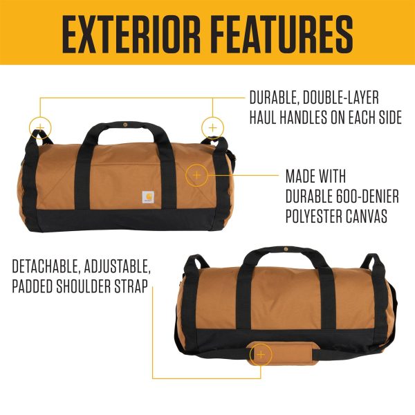 Carhartt 60 L Classic Round Duffel