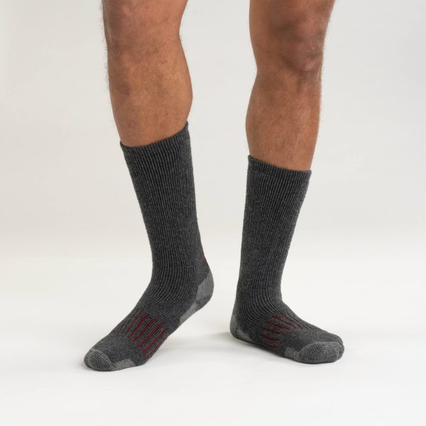 Carhartt Midweight Synthetic-Wool Blend Logo Crew Sock 2-Pack