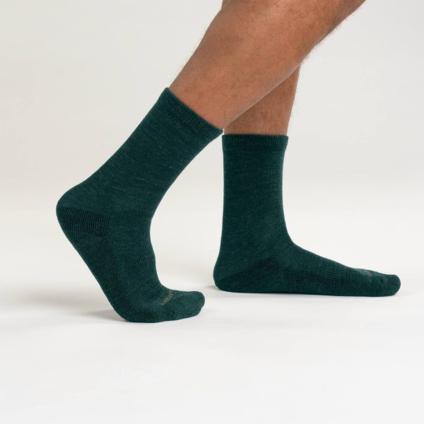 Carhartt Midweight Synthetic-Wool Blend Mountain Crew Sock 2-Pack