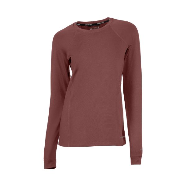 Carhartt Women's Force Heavyweight Stretch Base Layer Crewneck