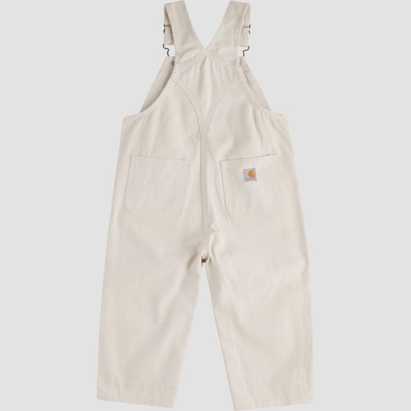 Carhartt Girls' Canvas Ruffle Front Overall (Baby/Toddler)
