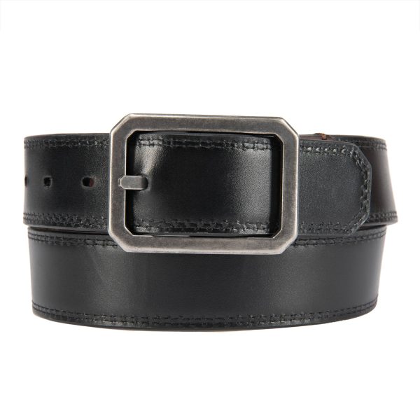 Carhartt Leather Reversible Center Bar Buckle Belt