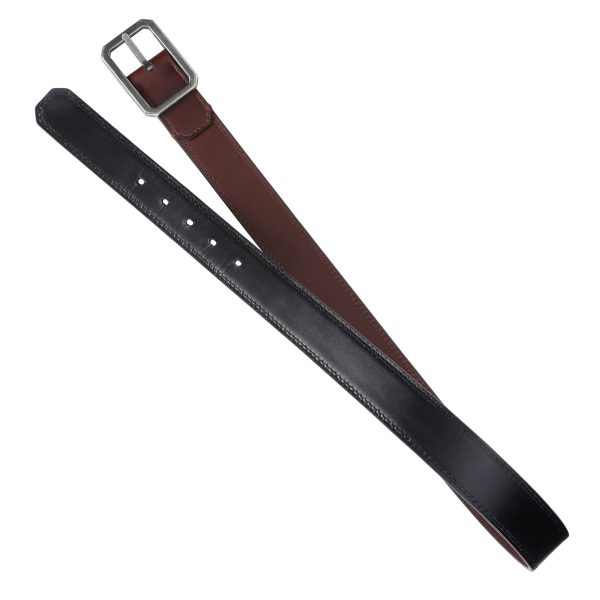 Carhartt Leather Reversible Center Bar Buckle Belt